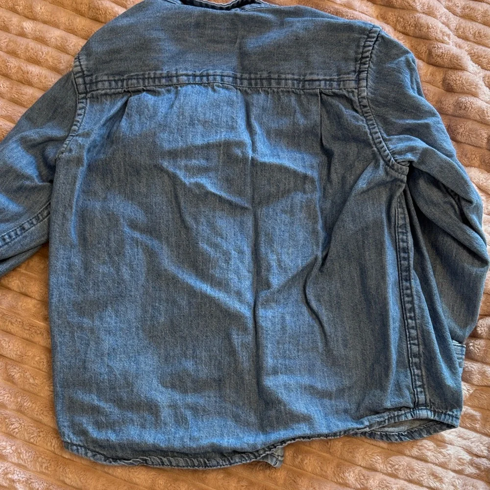 The Children's Place Blue Denim Button-Up